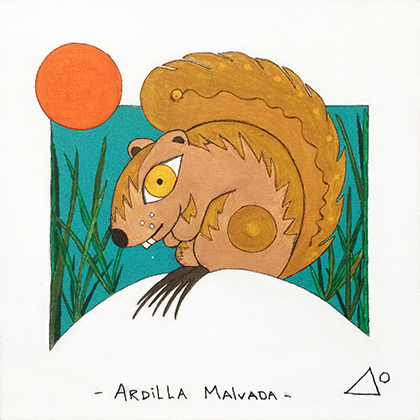 Ardilla Malvada