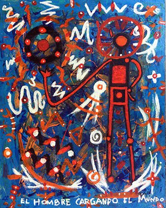 El Hombre Cargando el Mundo